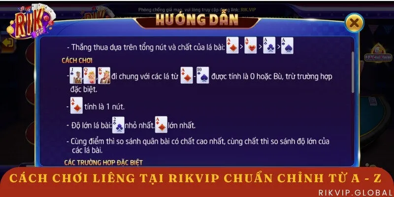 Cách chơi Liêng tại Rikvip chi tiết nhất